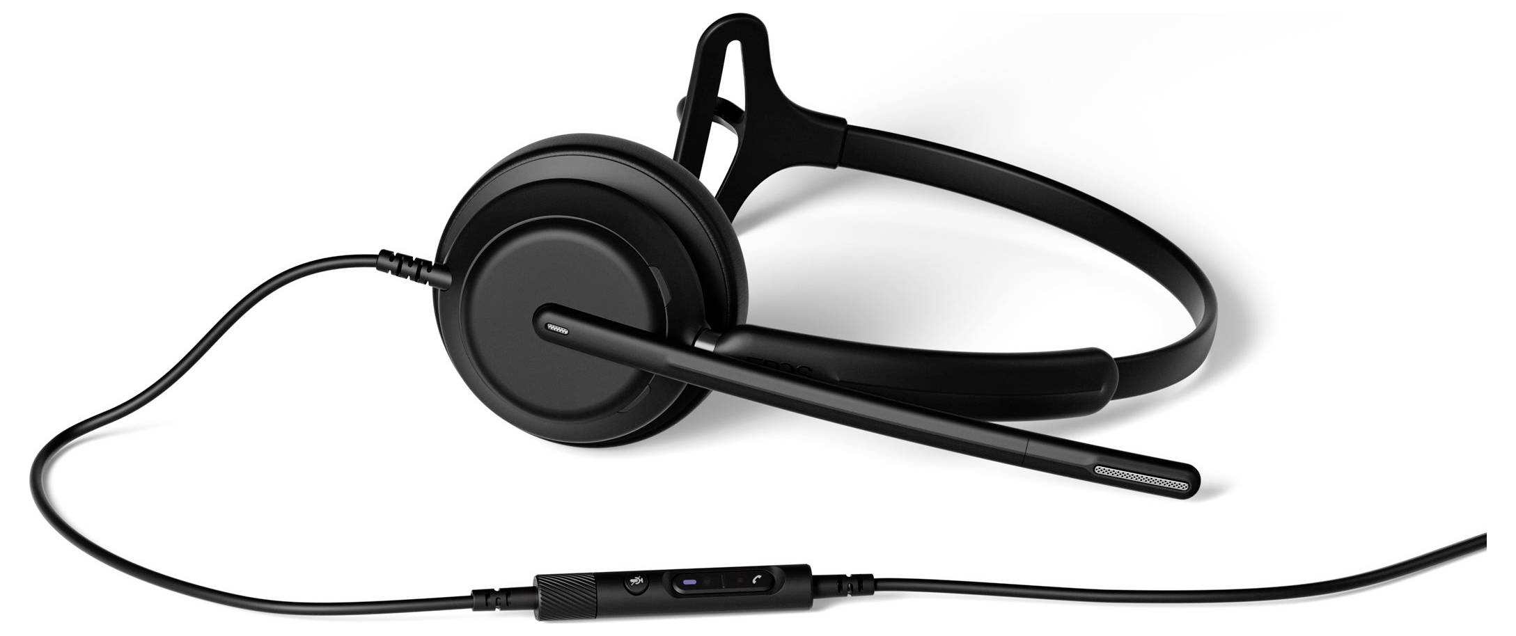 EPOS IMPACT 730T On Ear Headset kabelgebunden Mono Schwarz Telefon
