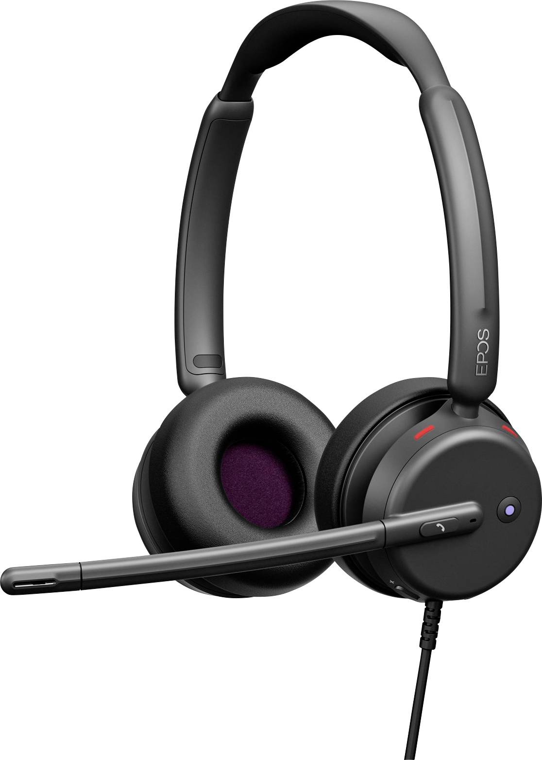 EPOS IMPACT 460T On Ear Headset kabelgebunden Stereo Schwarz Telefon