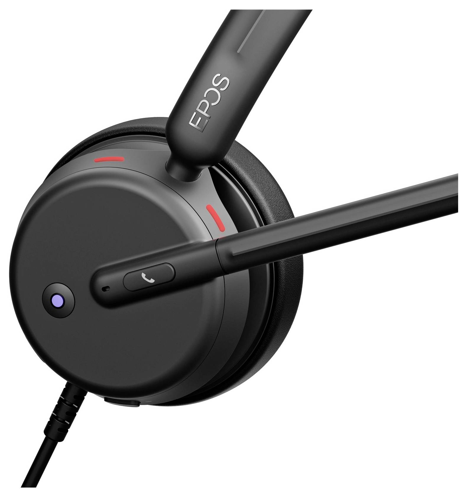 EPOS IMPACT 430T On Ear Headset kabelgebunden Mono Schwarz Telefon