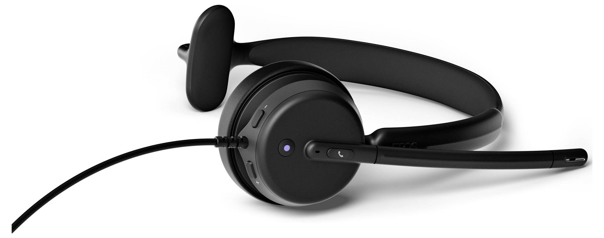 EPOS IMPACT 430T On Ear Headset kabelgebunden Mono Schwarz Telefon