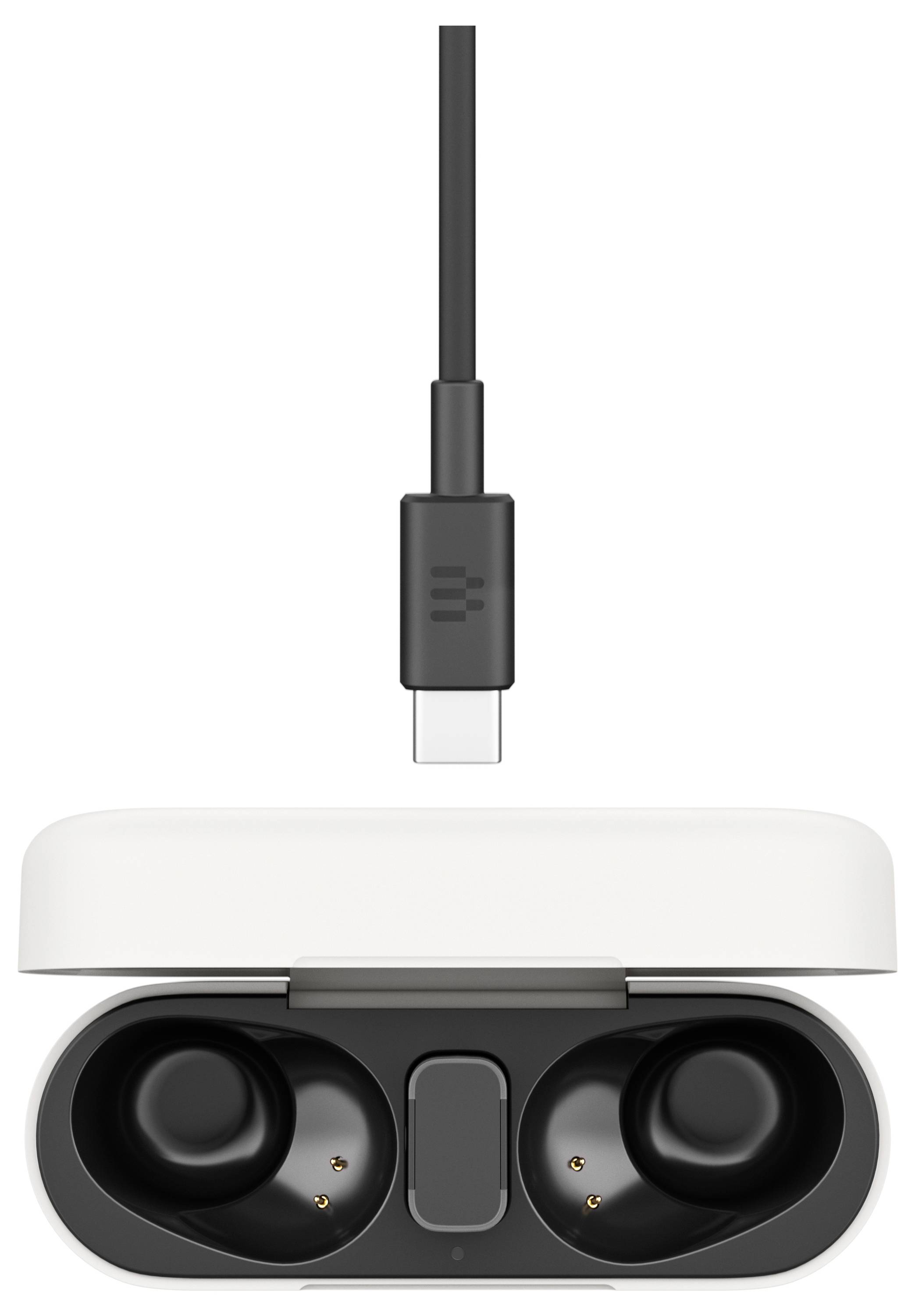 EPOS ADAPT E1 In Ear Headset Kabellos, Bluetooth® Stereo Weiß Noise Cancelling, Mikrofon-Rauschunterdrückung Headset, Ladecase