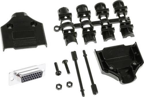 MH Connectors MHDTPPK15HD26FSK D-SUB Buchsenleisten-Set 180 ° Polzahl: 15 Lötkelch 1 St.