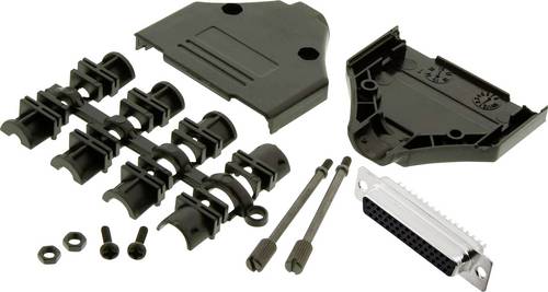MH Connectors MHDTPPK25HD44FSK D-SUB Buchsenleisten-Set 180 ° Polzahl: 25 Lötkelch 1 St.