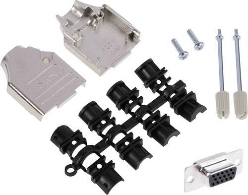 MH Connectors MHDTZK9HD15FS-K D-SUB Buchsenleisten-Set 180 ° Polzahl: 9 Lötkelch 1 St.