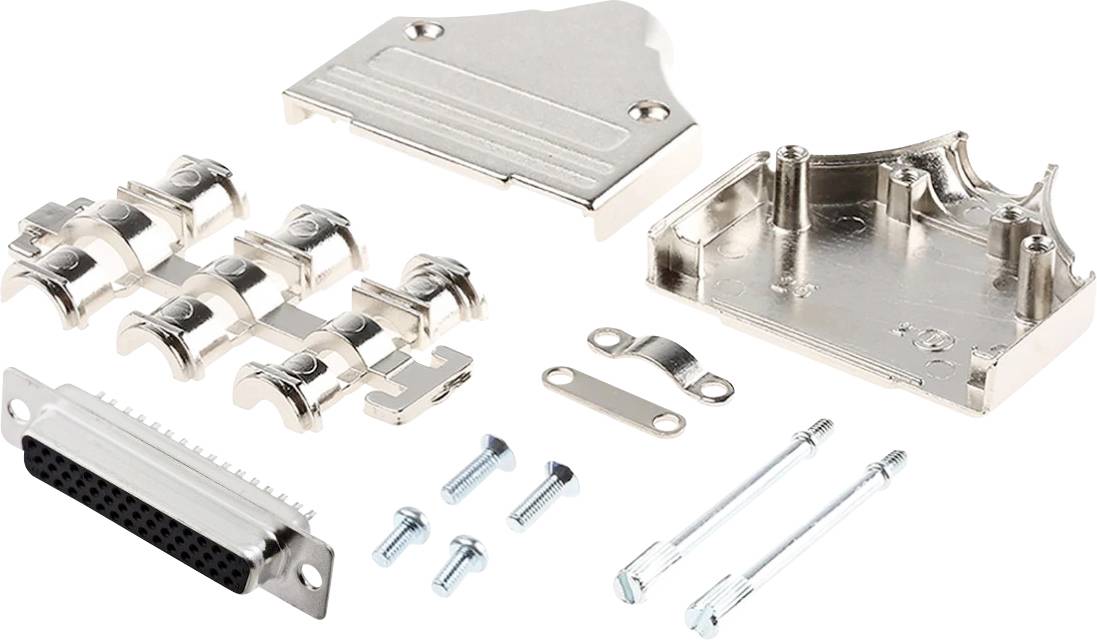 MH Connectors MHDM25-HD44FS-K D-SUB Stiftleisten-Set 180 ° Polzahl: 25 Lötkelch 1 St.