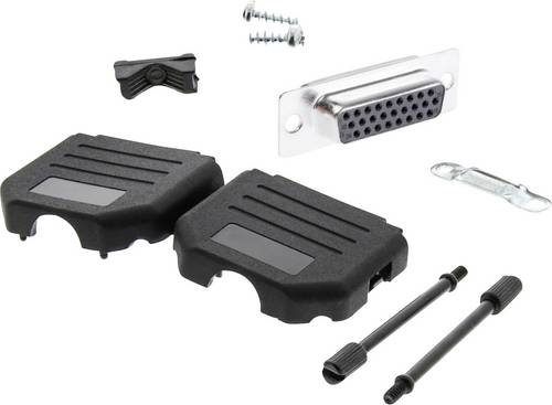 MH Connectors MHDPPK15HD26FS-K D-SUB Buchsenleisten-Set 180 ° Polzahl: 15 Lötkelch 1 St.