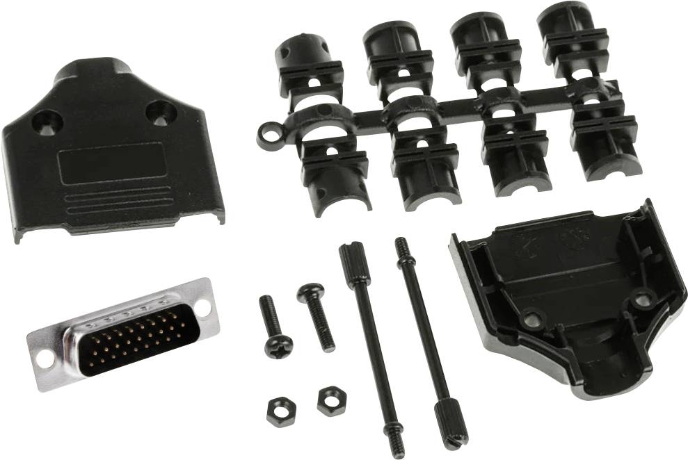 MH Connectors MHDTPPK15HD26MSK D-SUB Stiftleisten-Set 180 ° Polzahl: 15 Lötkelch 1 St.