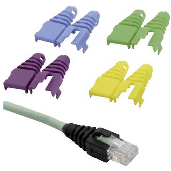 MH Connectors RJ45 Knickschutz RJ45SRB-RET-BK RJ45SRB-RET-BK Schwarz
