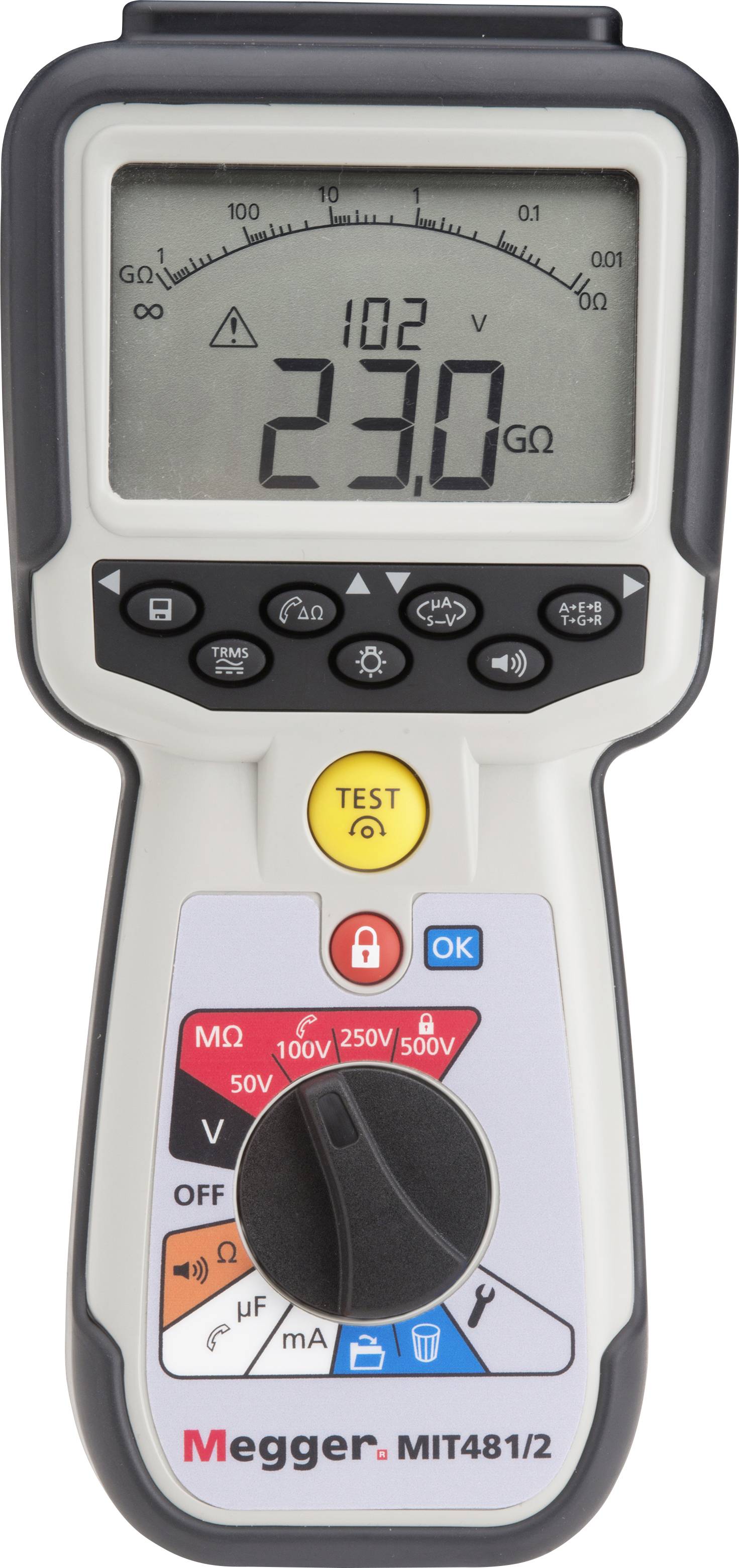 Megger MIT481/2 Isolationsmessgerät 50 V, 100 V, 250 V, 500 V 100 GΩ