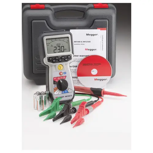 Megger MIT481/2 Isolationsmessgerät 50 V, 100 V, 250 V, 500V 100 GΩ Megger MIT481/2 Isolationsmessgerät 50 V, 100 V, 250 V, 500V 100 GΩ