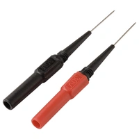 VOLTCRAFT MMS-130 Messspitze Messnadel 0,7 mm Durchmesser Steckanschluss 4 mm Schwarz, Rot 3 A Paar VOLTCRAFT MMS-130 Messspitze Messnadel 0,7 mm Durchmesser Steckanschluss 4 mm Schwarz, Rot 3 A Paar