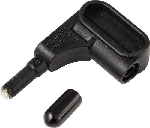 VOLTCRAFT MSS-120 Magnet Prüfspitze Buchse 4 mm CAT III 1000 V, CAT IV 600 V Schwarz