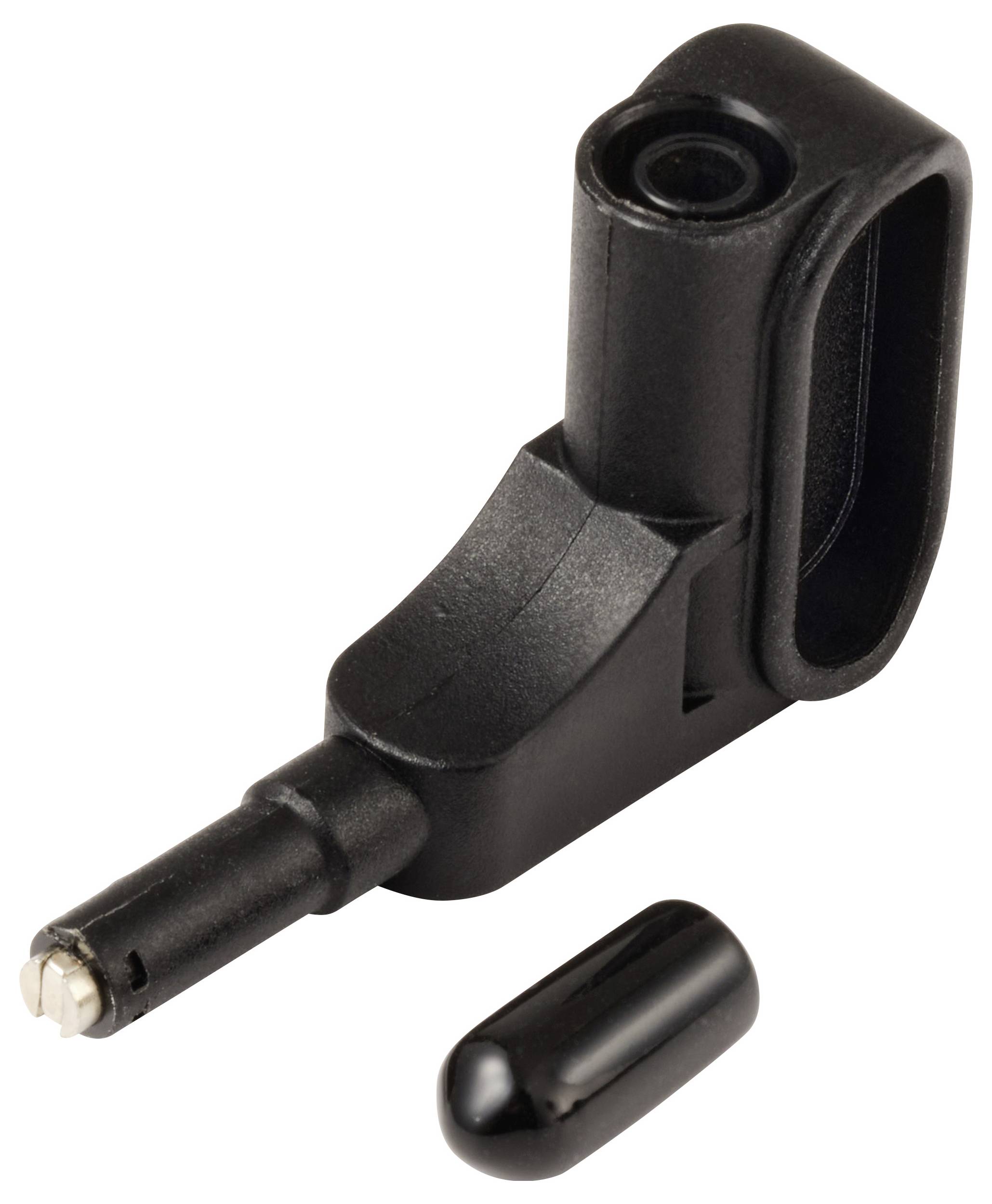 VOLTCRAFT MSS-120 Magnet Prüfspitze Buchse 4mm CAT III 1000 V, CAT IV 600V Schwarz