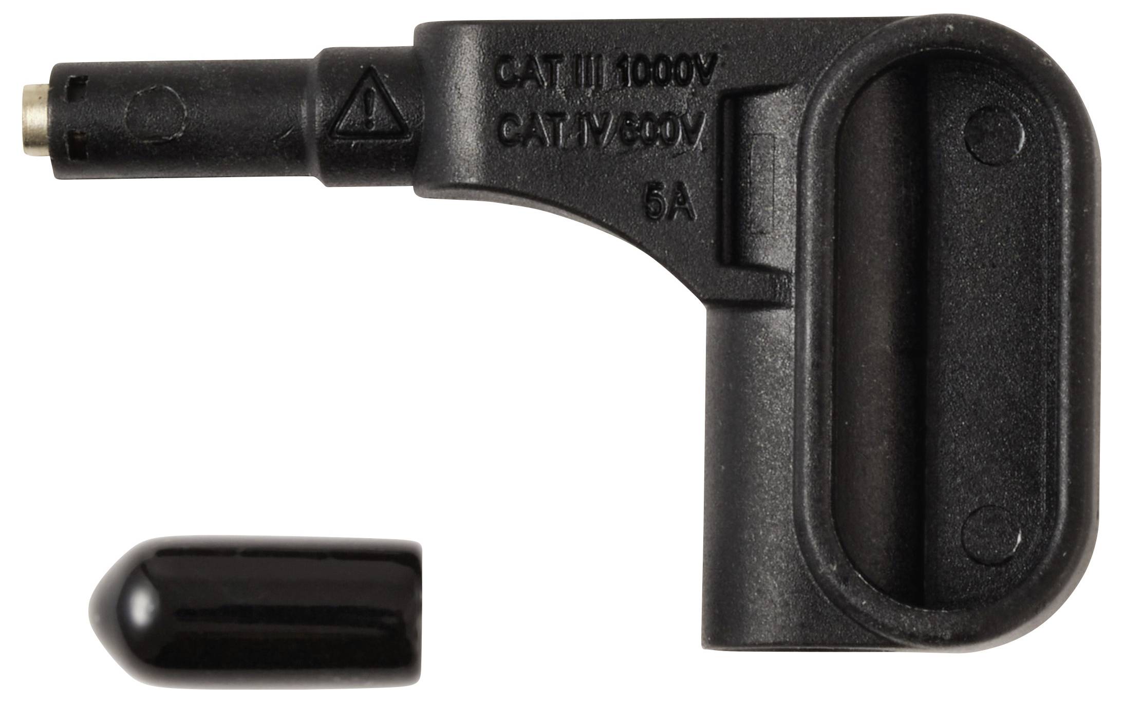 VOLTCRAFT MSS-120 Magnet Prüfspitze Buchse 4mm CAT III 1000 V, CAT IV 600V Schwarz