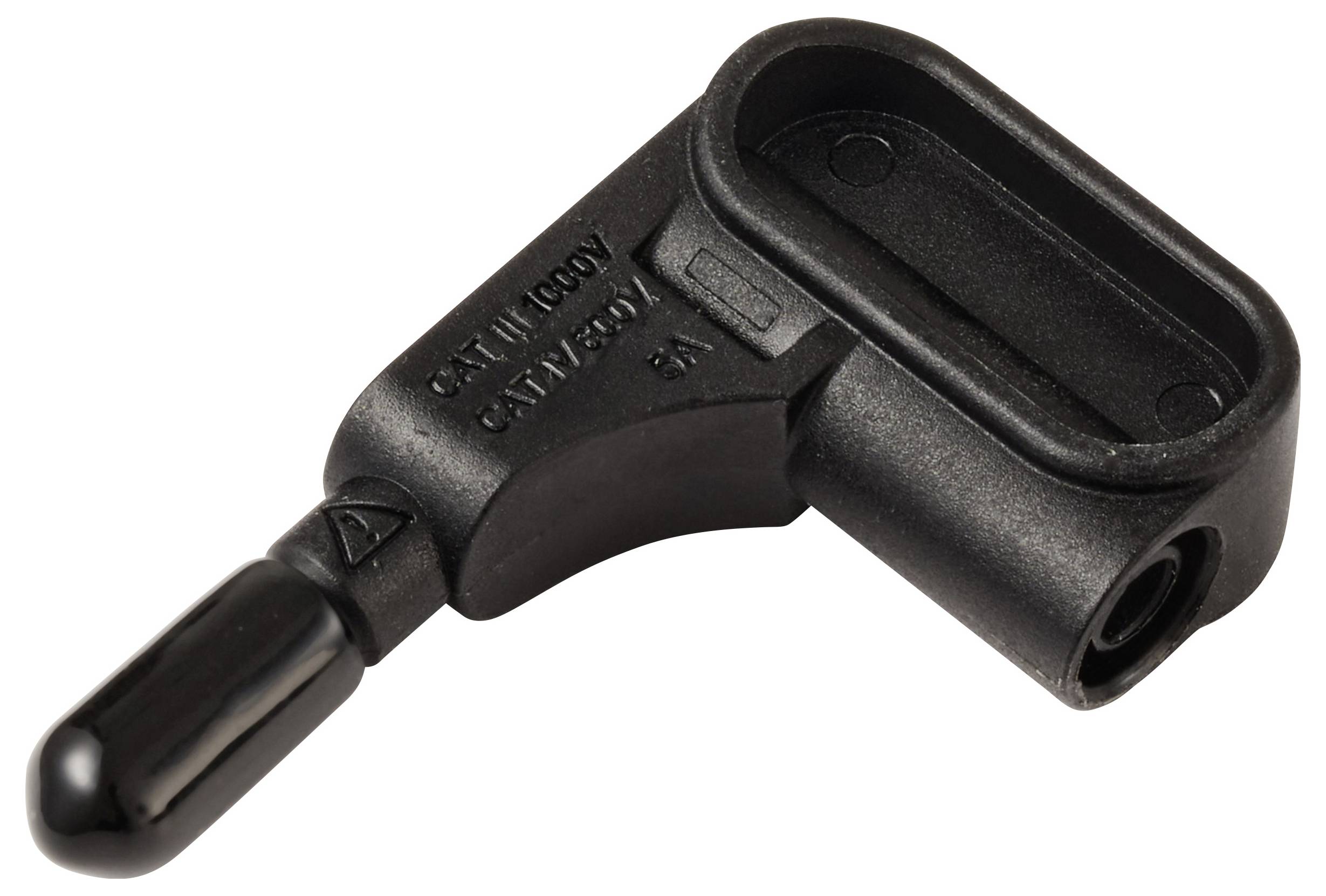 VOLTCRAFT MSS-120 Magnet Prüfspitze Buchse 4mm CAT III 1000 V, CAT IV 600V Schwarz