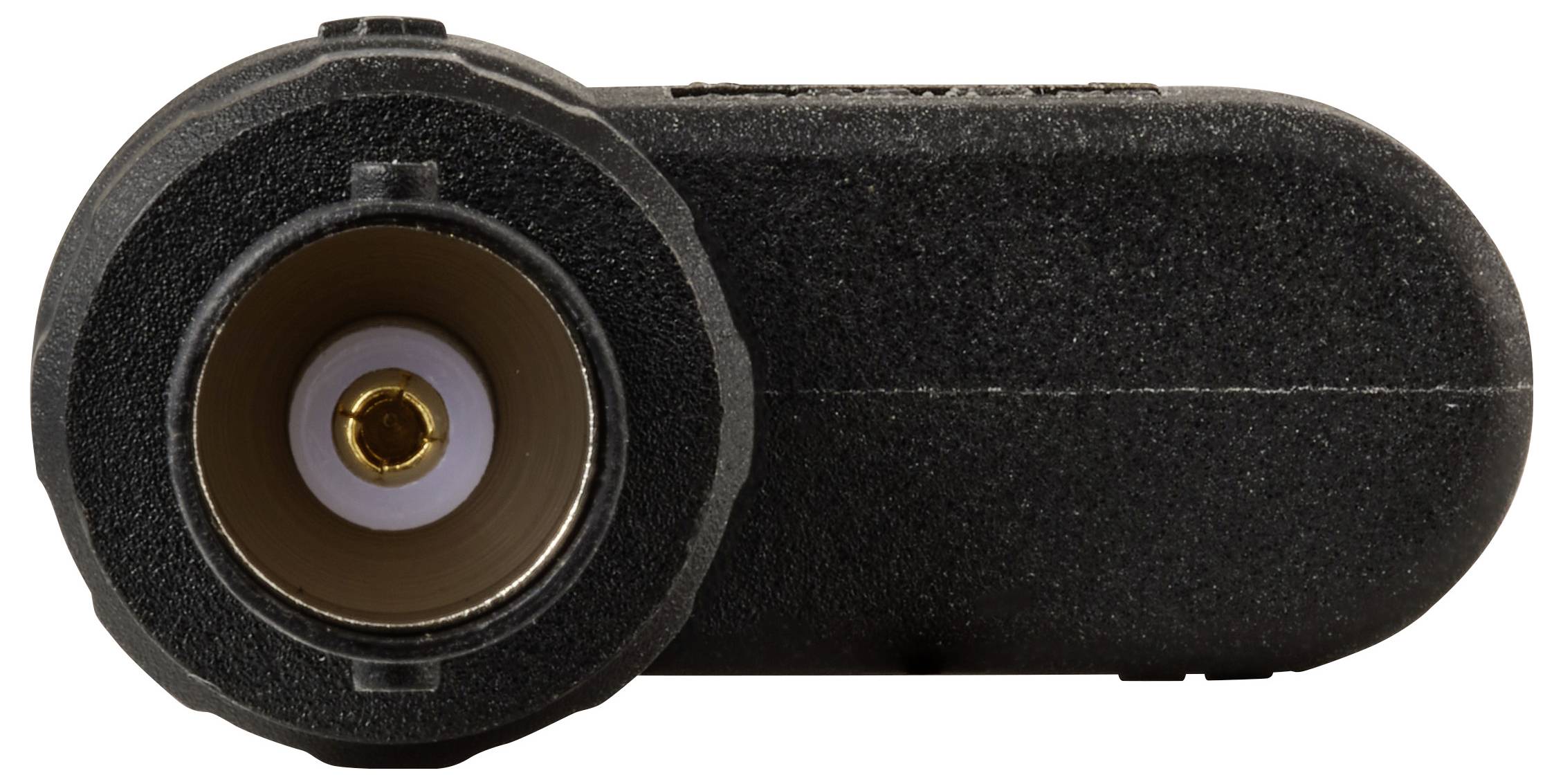 VOLTCRAFT MSC-120 Adapterstecker BNC-Buchse - Stecker 4mm gerade, isoliert Schwarz