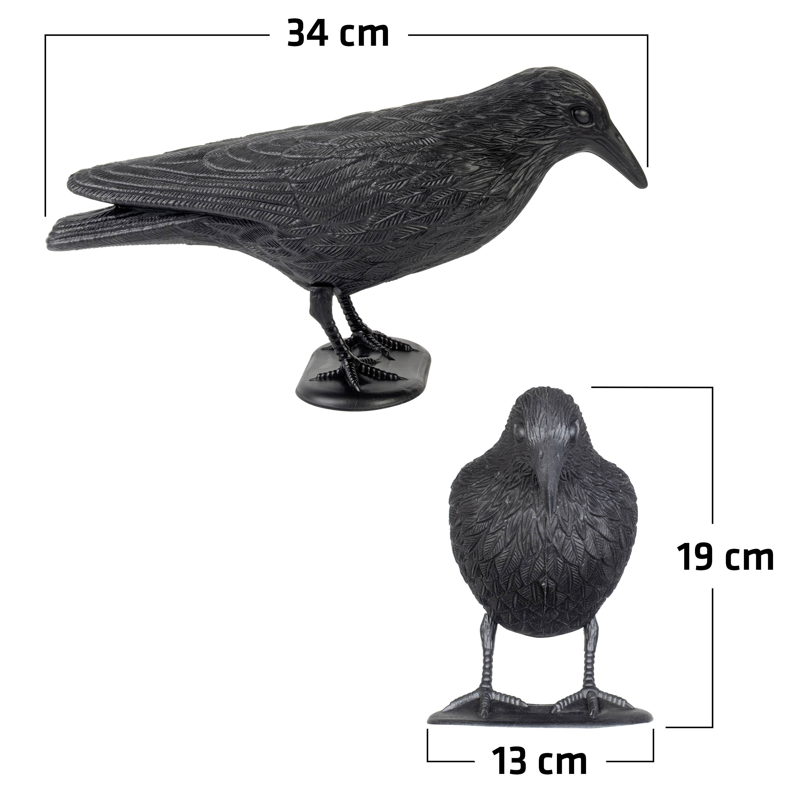 Gardigo Taubenabwehr-Rabe Funktionsart Abschreckung 1 St.