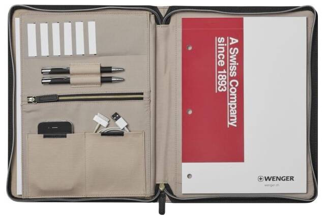 Wenger Amelie Tablet-Cover 25,4cm (10") Book Cover Schwarz