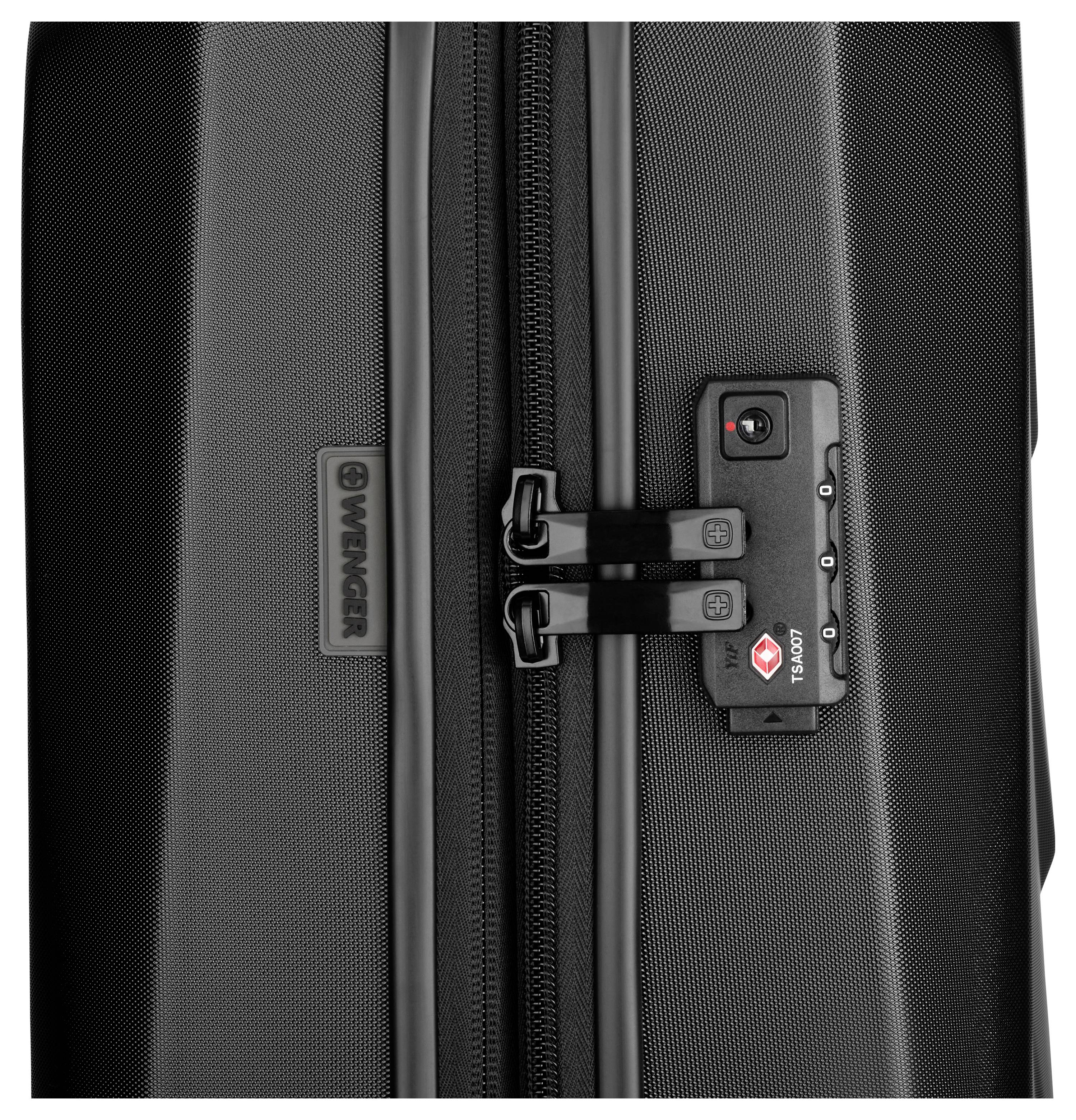 Wenger Schalenkoffer/Trolley Prymo Carry-On Schwarz