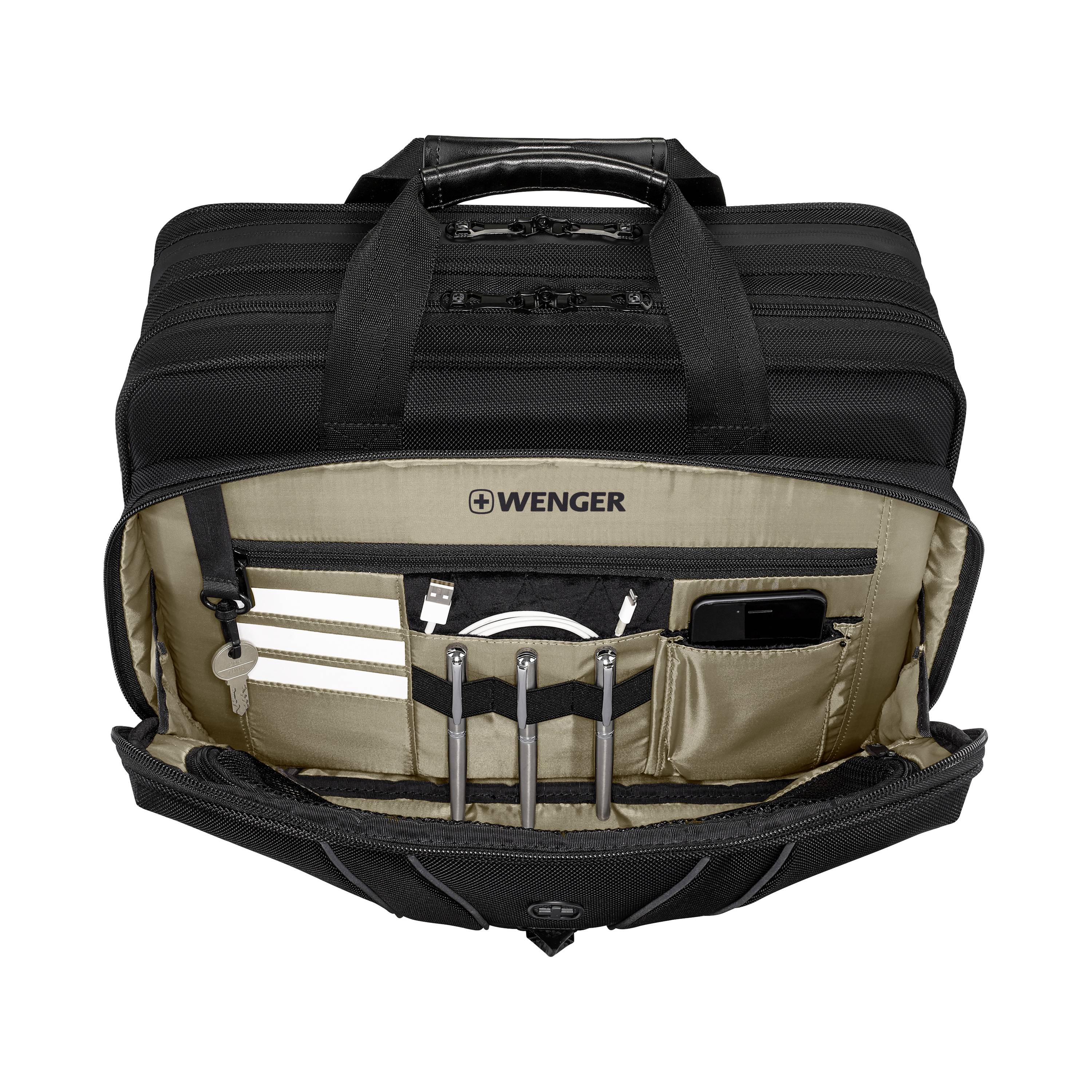 Wenger Notebook Tasche Legacy Black Series Passend für maximal: 40,6 cm (16") Schwarz