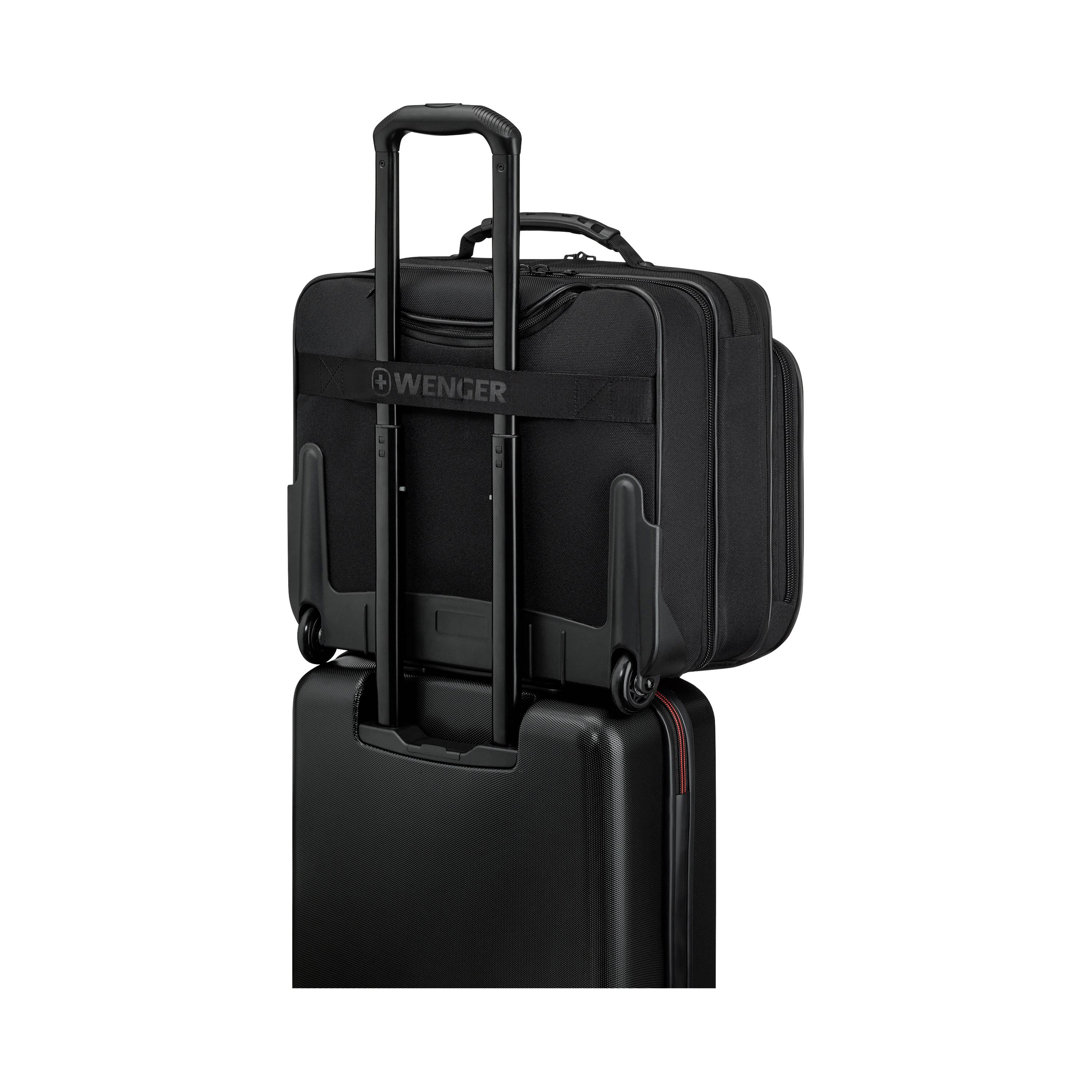 Wenger Notebook Trolleytasche Legacy Black Series Passend für maximal: 39,6cm (15,6") Schwarz