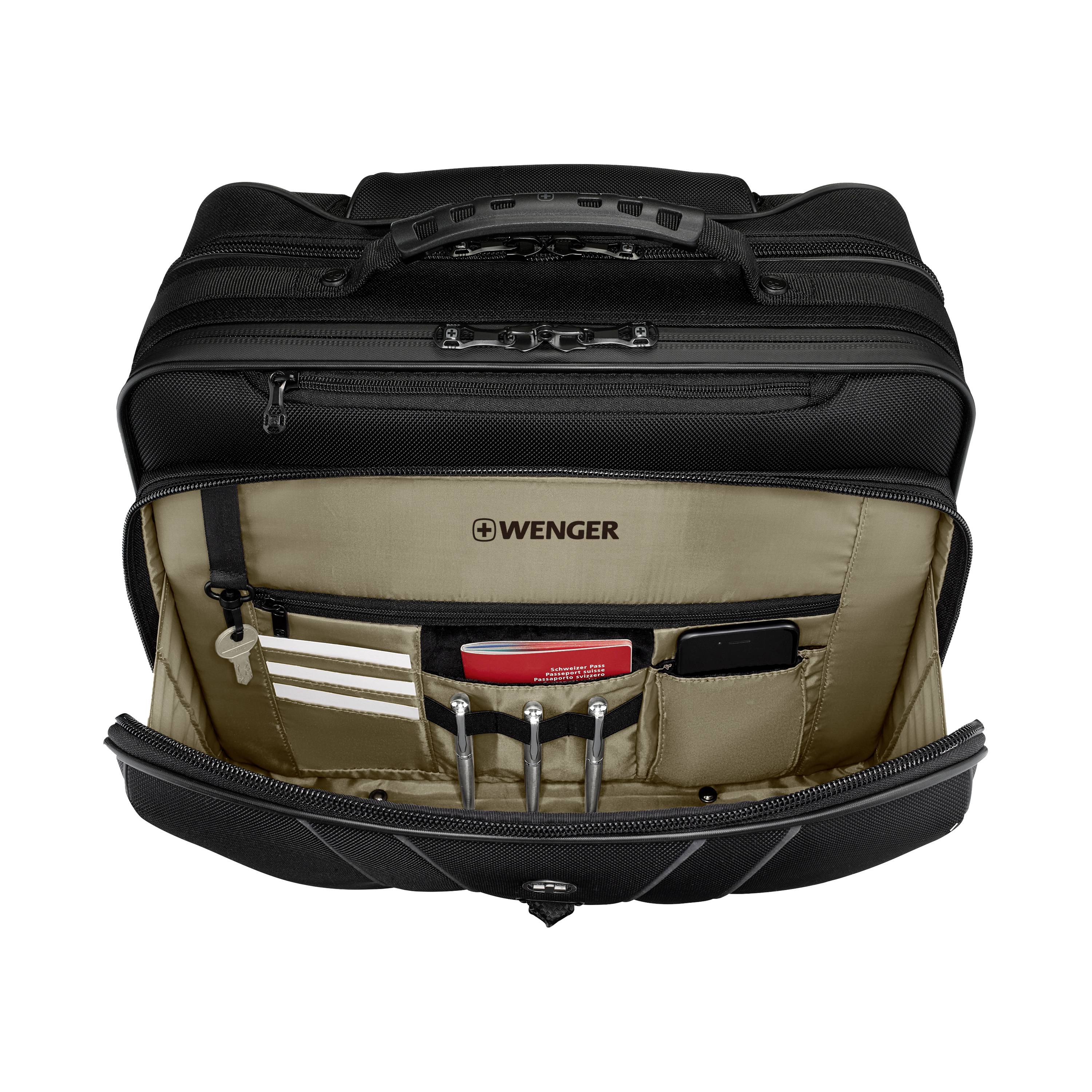 Wenger Notebook Trolleytasche Legacy Black Series Passend für maximal: 39,6cm (15,6") Schwarz