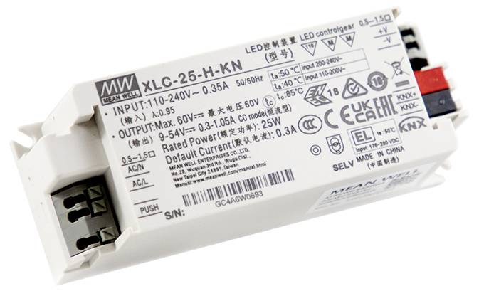 MEAN WELL LED-Konverter 25W 1.05A 54V