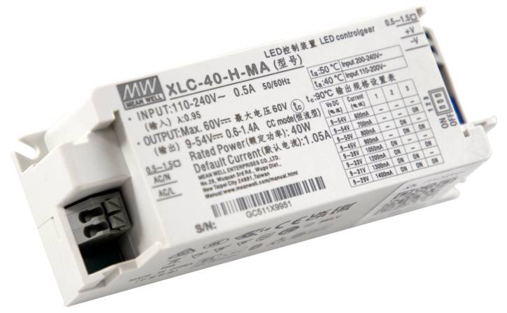 MEAN WELL MW LED-Konverter 40W