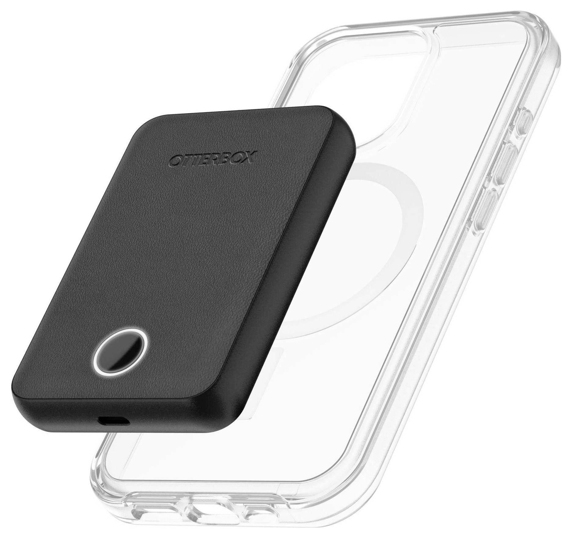 Otterbox 78-81461 Powerbank 5000 mAh Qi Wireless Charging, Magsafe Schwarz Statusanzeige
