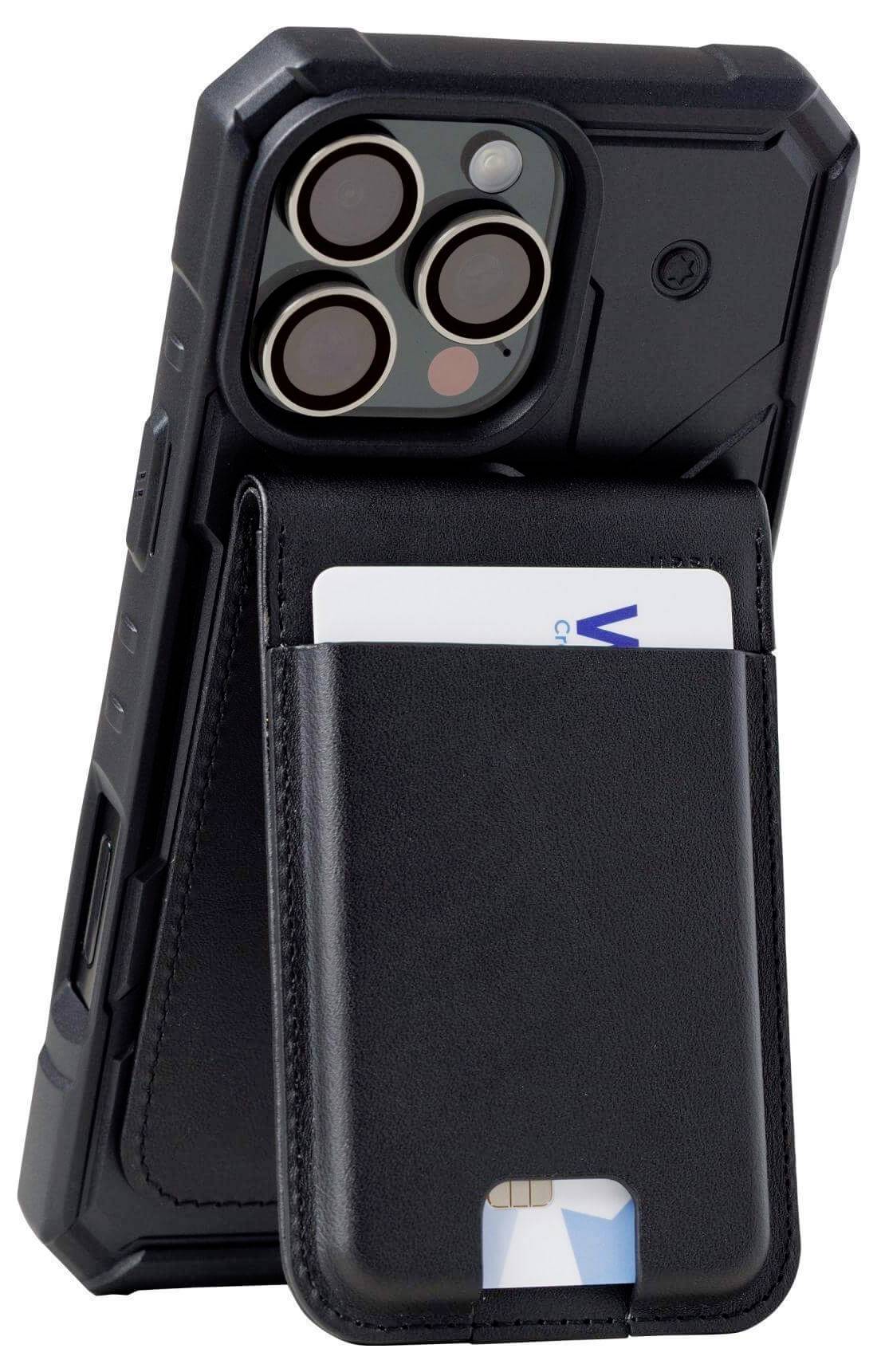 Urban Armor Gear WF0000014040 Ladecover Apple iPhone 12, iPhone 12 Pro Schwarz integrierter Akku WF0000014040