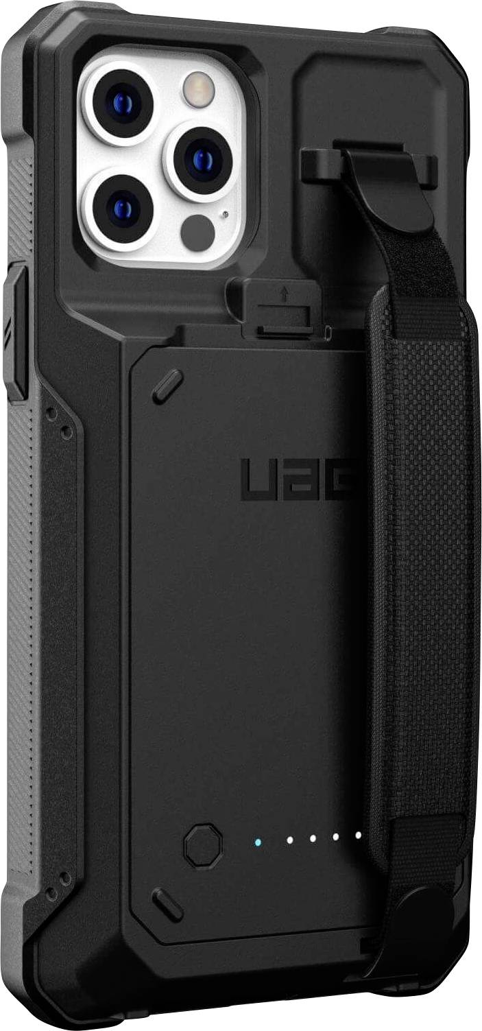 Urban Armor Gear WF0000034040 Ladecover Apple iPhone 15 Schwarz integrierter Akku WF0000034040