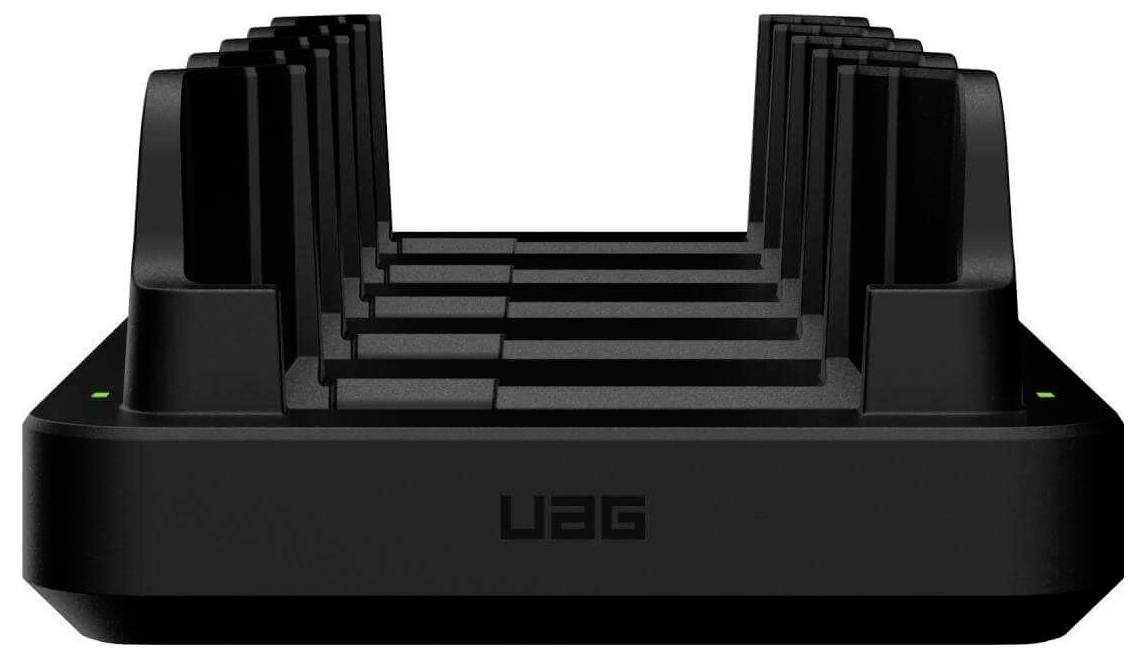 Urban Armor Gear WF0000044040 Ladecover Apple iPhone SE (2022), iPhone SE (2020) Schwarz integrierter Akku WF0000044040