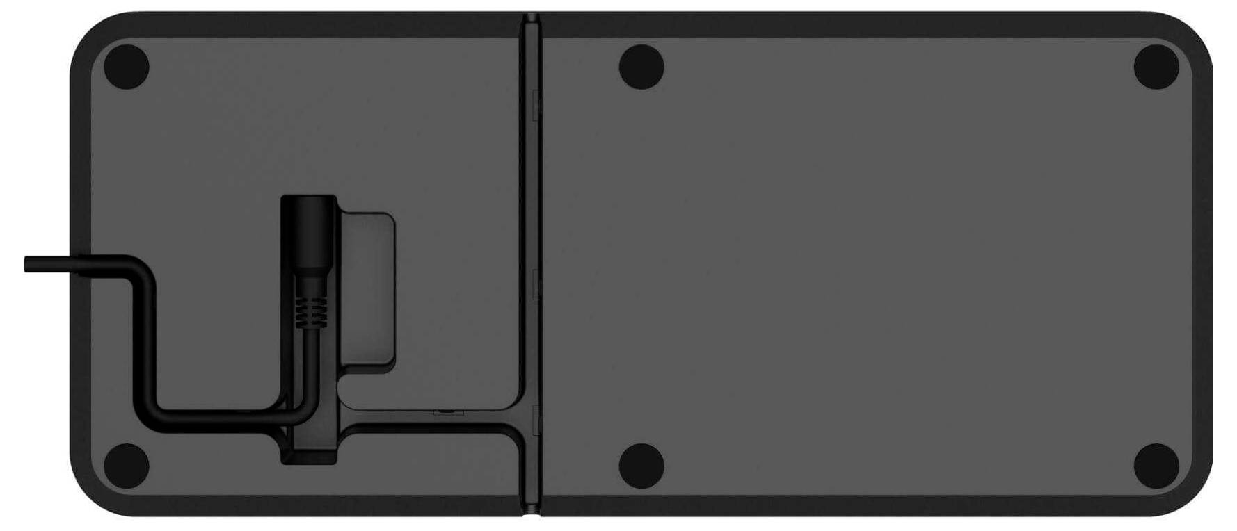 Urban Armor Gear WF0000044040 Ladecover Apple iPhone SE (2022), iPhone SE (2020) Schwarz integrierter Akku WF0000044040