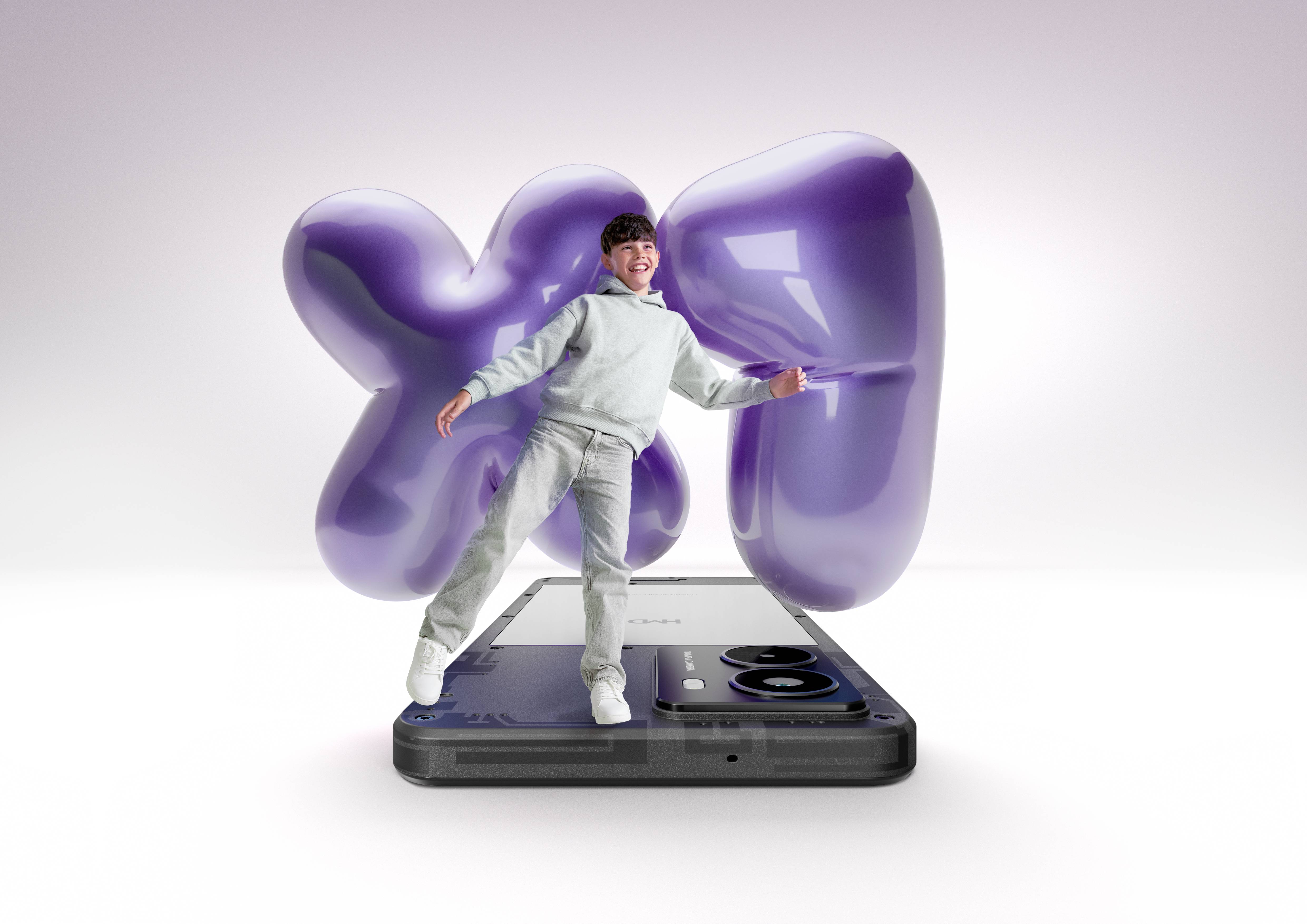 HMD Fusion X1 128GB EEK A (A - G) 16.7cm (6.56 Zoll) Kinder-Smartphone