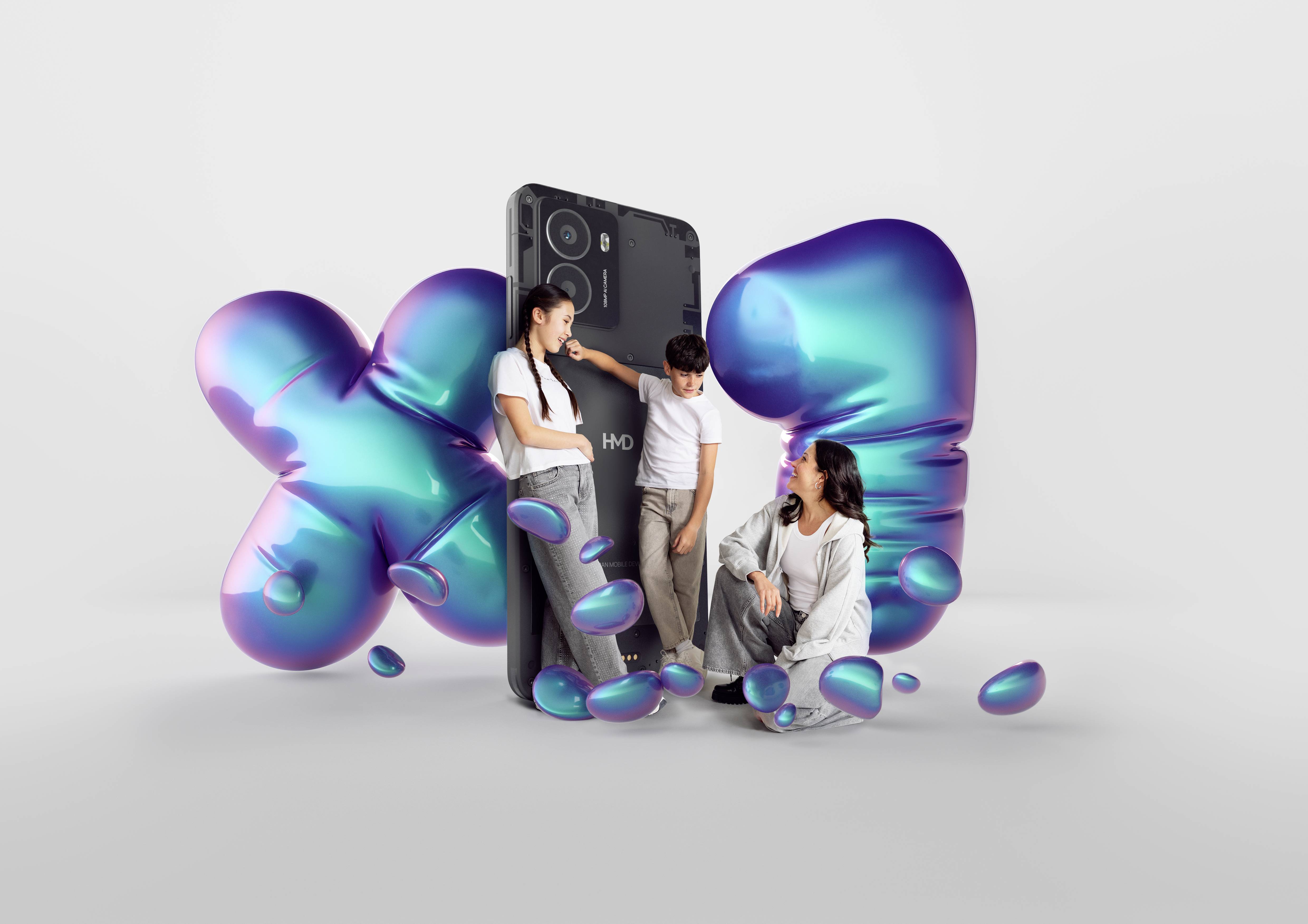 HMD Fusion X1 128GB EEK A (A - G) 16.7cm (6.56 Zoll) Kinder-Smartphone