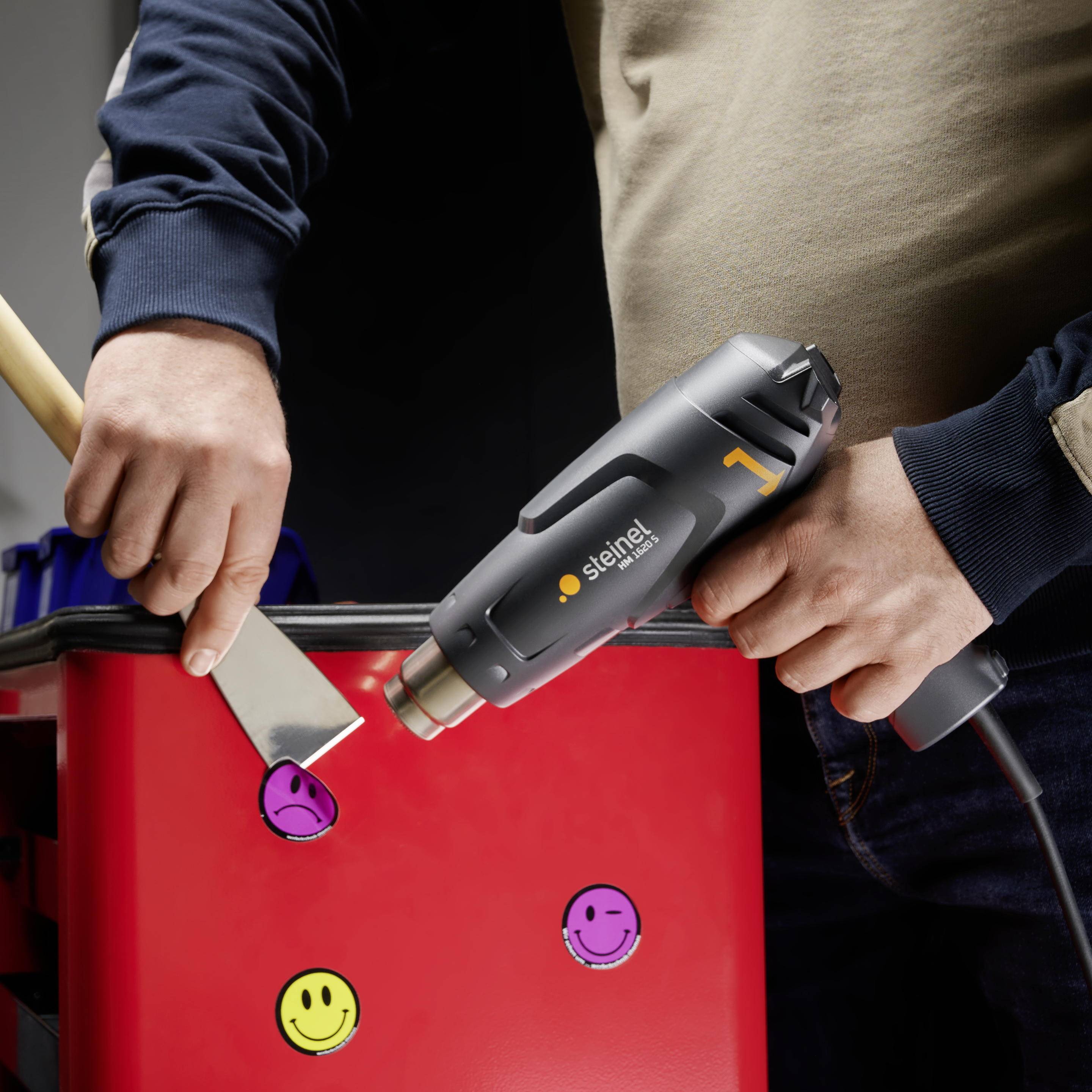 Steinel 092641 HM 1620 S SET Heißluftgebläse 1600W