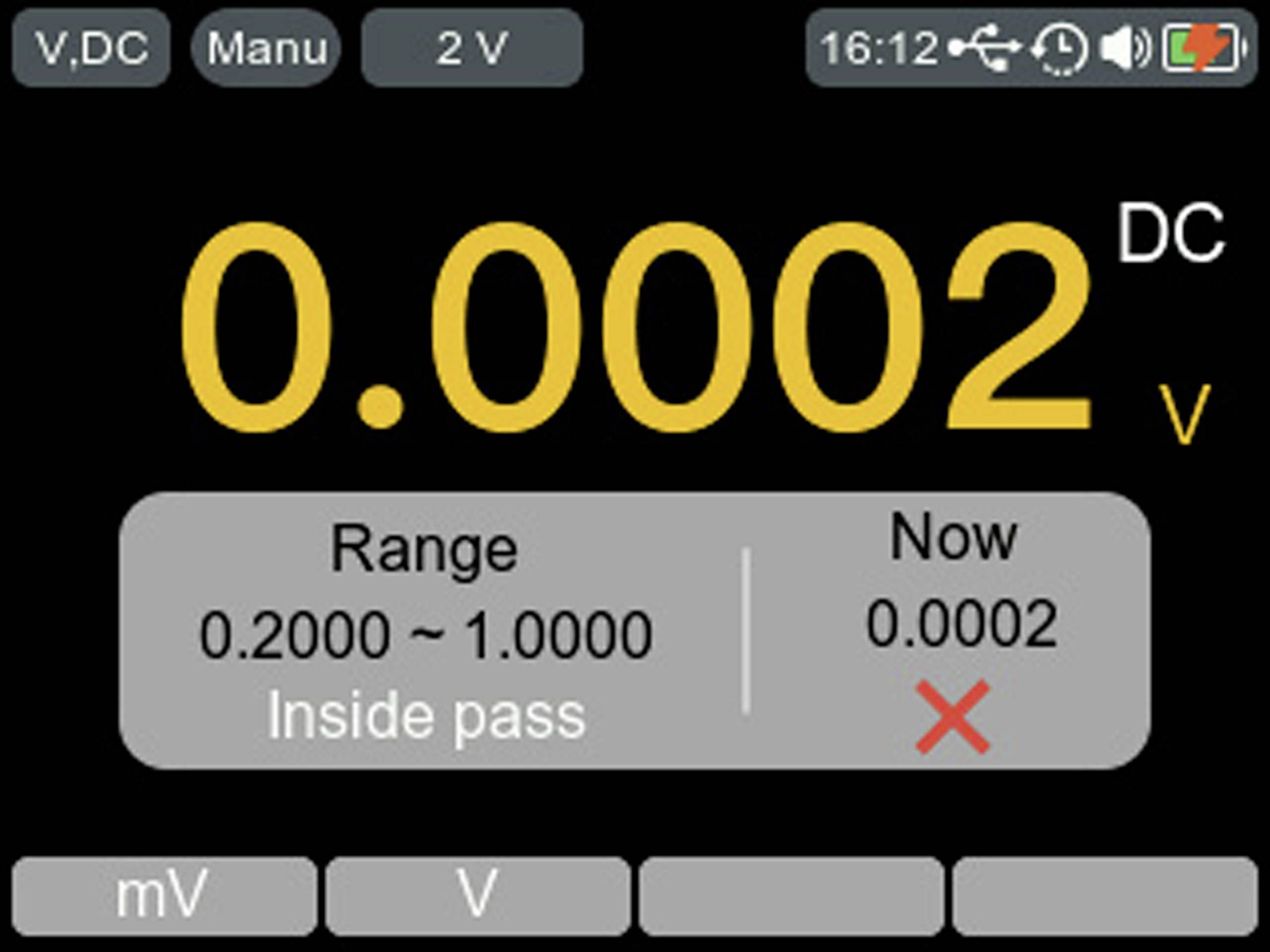 VOLTCRAFT VC-44 Hand-Multimeter kalibriert (ISO) digital CAT III 1000V Anzeige (Counts): 20000
