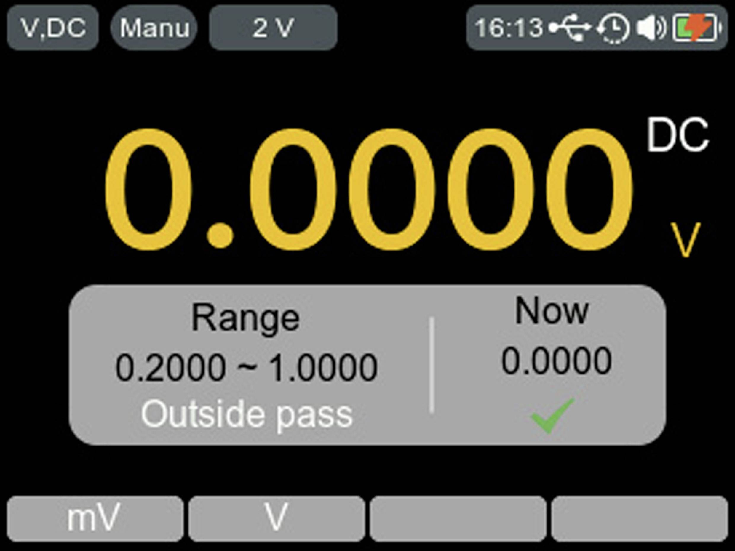 VOLTCRAFT VC-44 Hand-Multimeter kalibriert (ISO) digital CAT III 1000V Anzeige (Counts): 20000