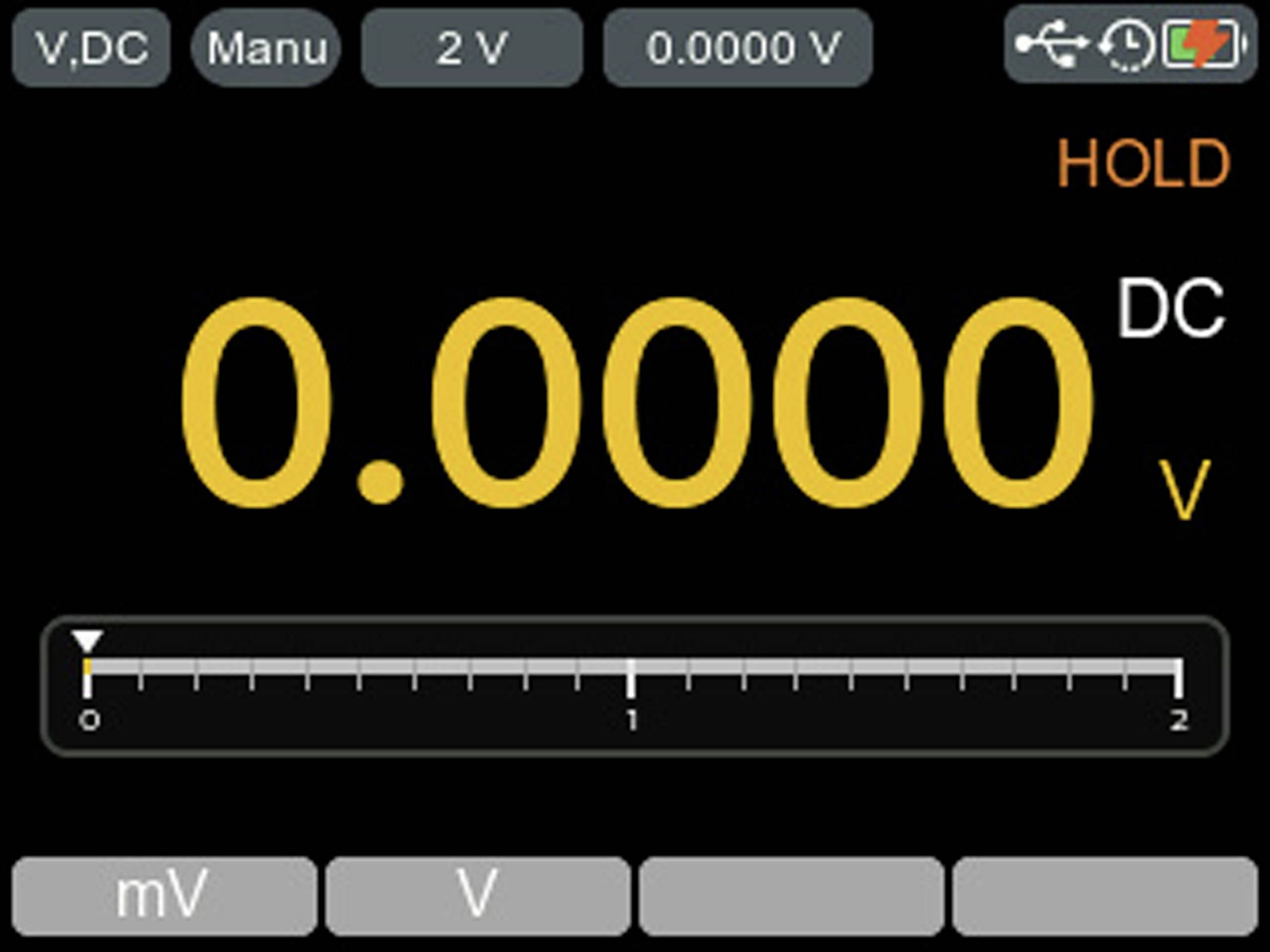 VOLTCRAFT VC-44 Hand-Multimeter kalibriert (DAkkS-akkreditiertes Labor) digital CAT III 1000V Anzeige (Counts): 20000