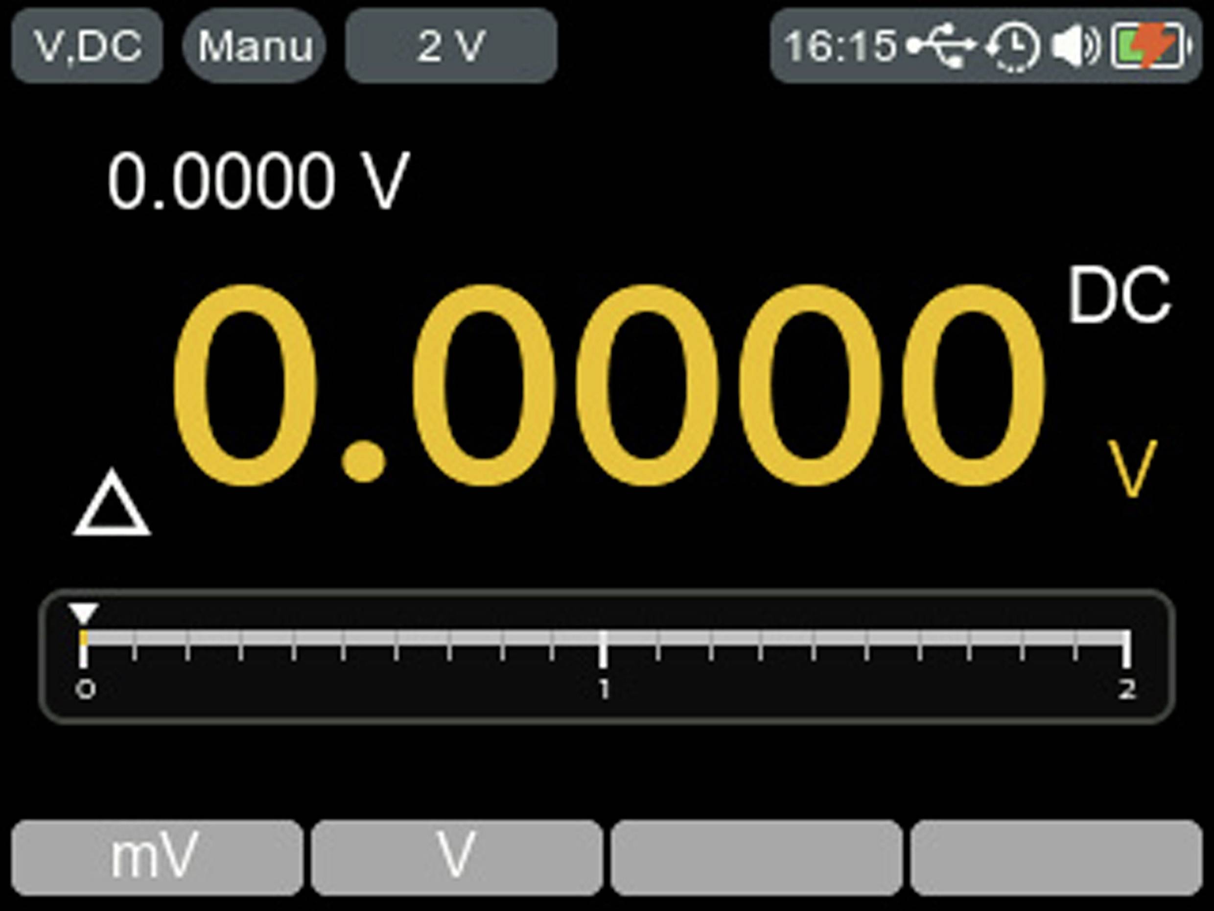 VOLTCRAFT VC-44 Hand-Multimeter kalibriert (ISO) digital CAT III 1000V Anzeige (Counts): 20000