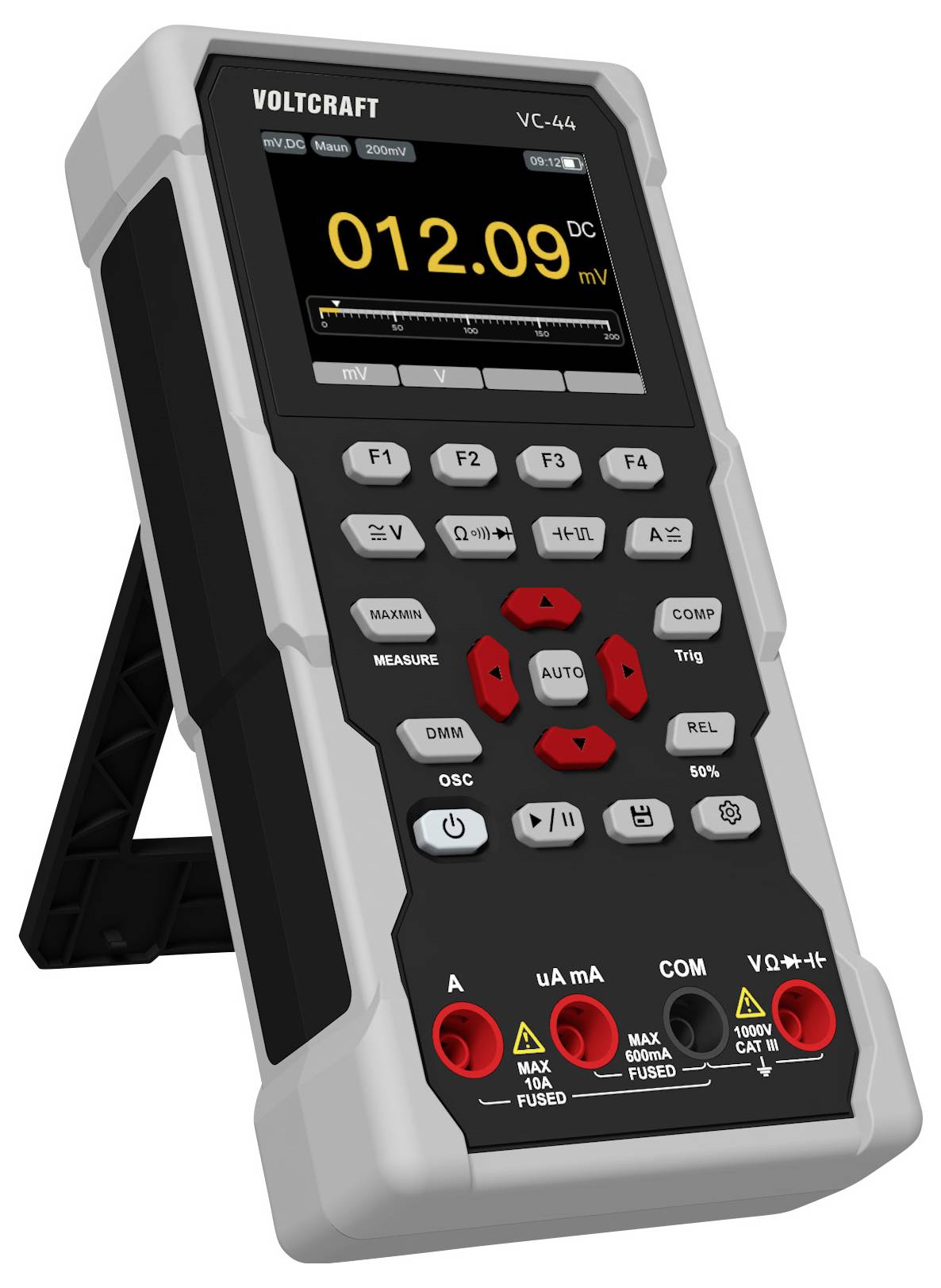VOLTCRAFT VC-44 Hand-Multimeter kalibriert (ISO) digital CAT III 1000V Anzeige (Counts): 20000