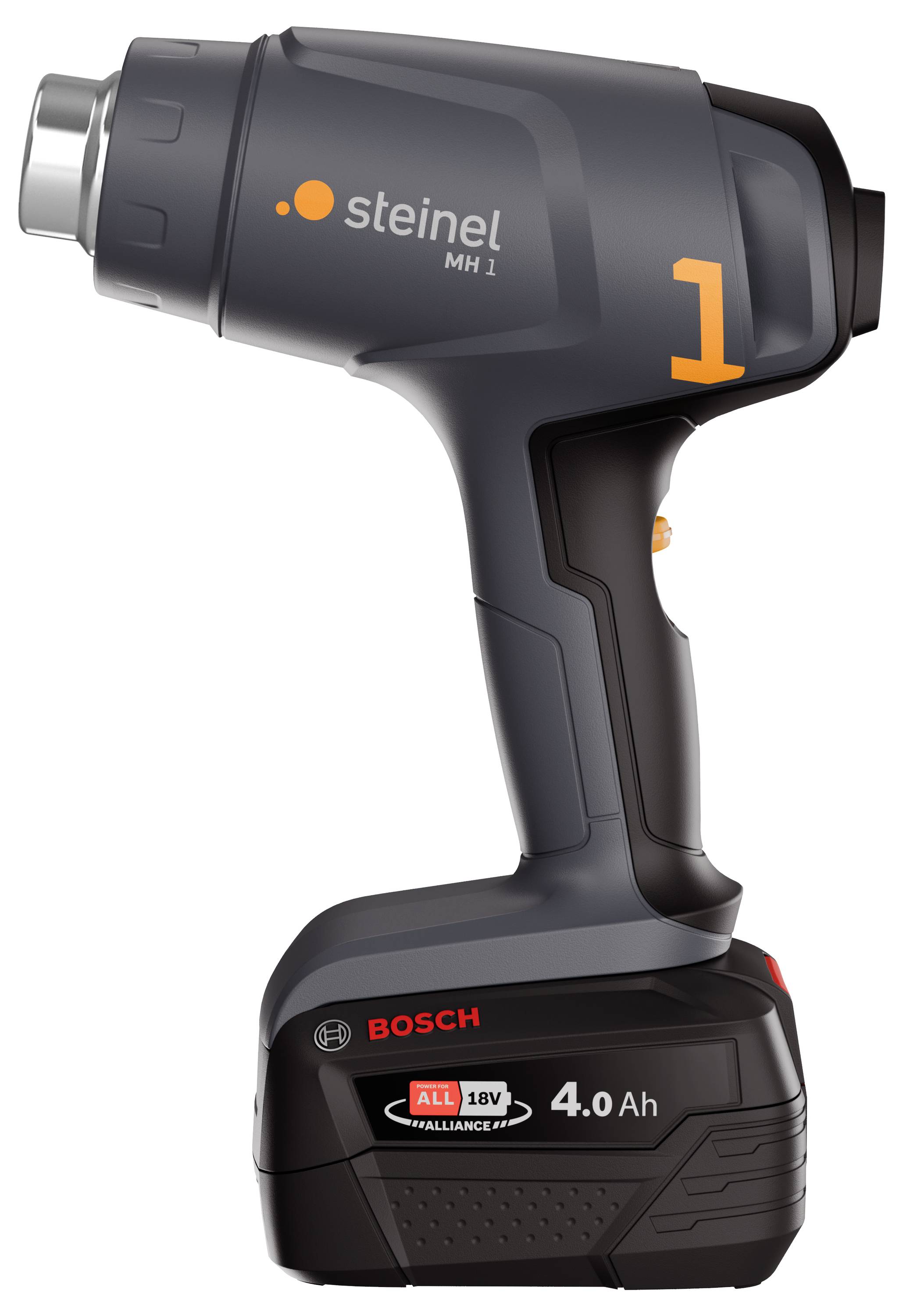 Steinel 088071 MH 1 SET 4AH LG Akku-Heißluftgebläse inkl. Akku, inkl. Ladegerät 500W