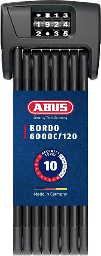 ABUS 6000C/120 Faltschloss Schwarz Zahlenschloss