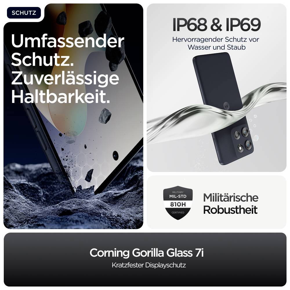 Motorola moto g56 5G 256GB Schwarz EEK B (A - G) 17.1cm (6.72 Zoll) Smartphone