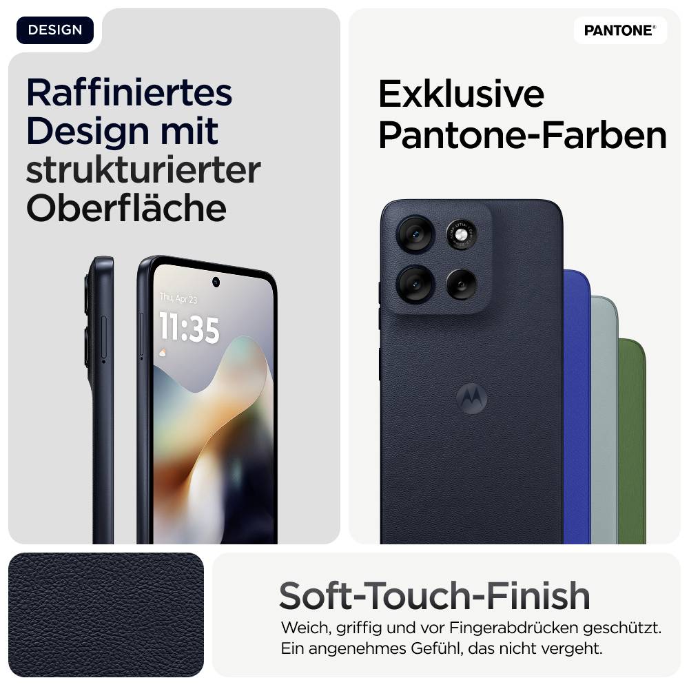 Motorola moto g56 5G 256GB Schwarz EEK B (A - G) 17.1cm (6.72 Zoll) Smartphone