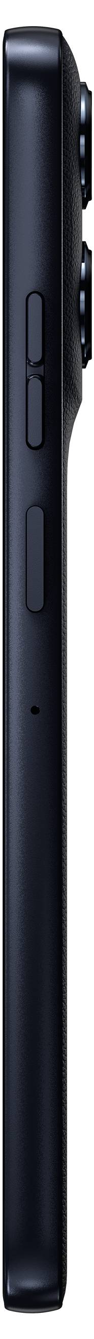 Ein grünes Smartphone mit dualen Rückfahrkameras und dem zentriert positionierten Motorola-Logo auf der Rückseite.