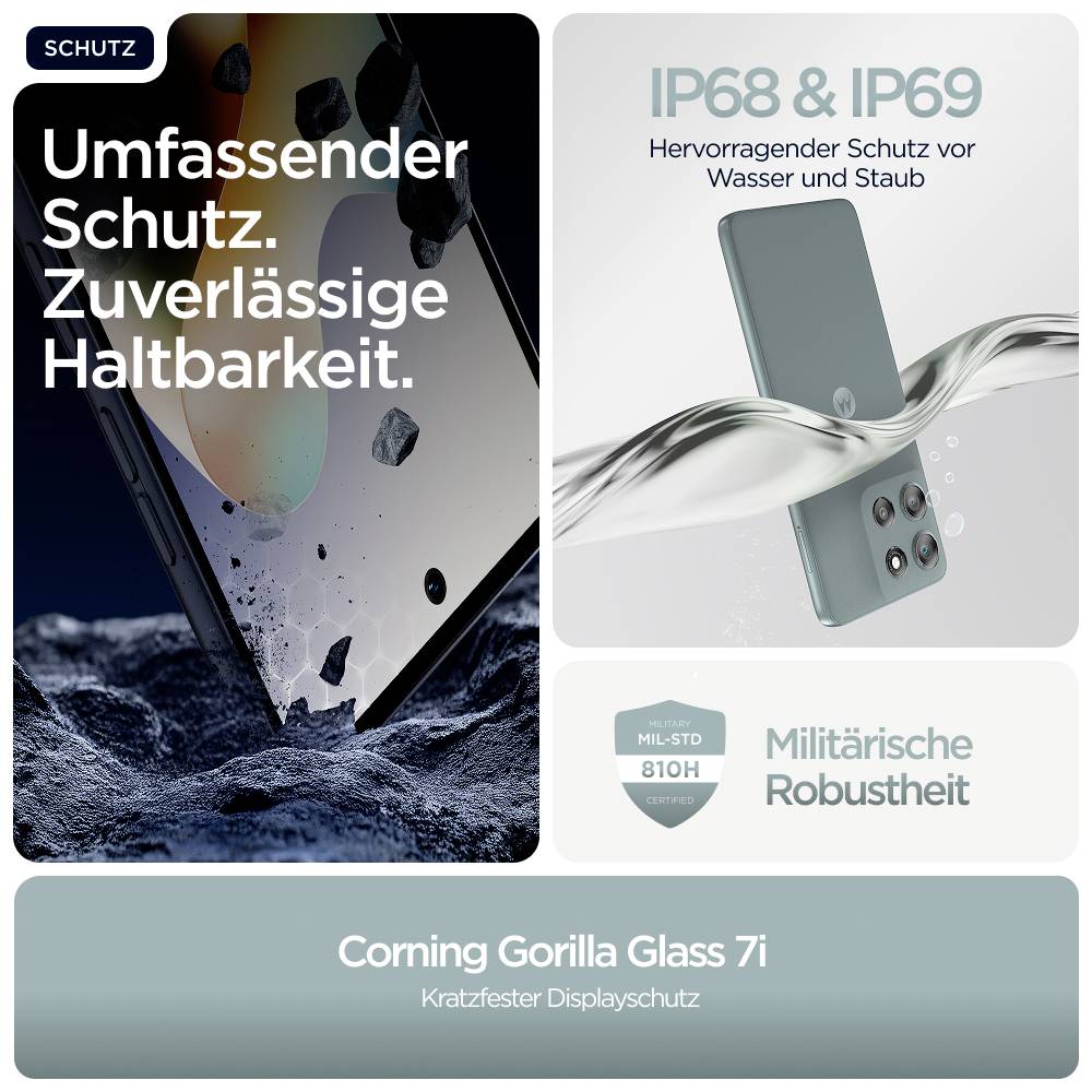 Motorola moto g56 5G 256GB Grau EEK B (A - G) 17.1cm (6.72 Zoll) Smartphone