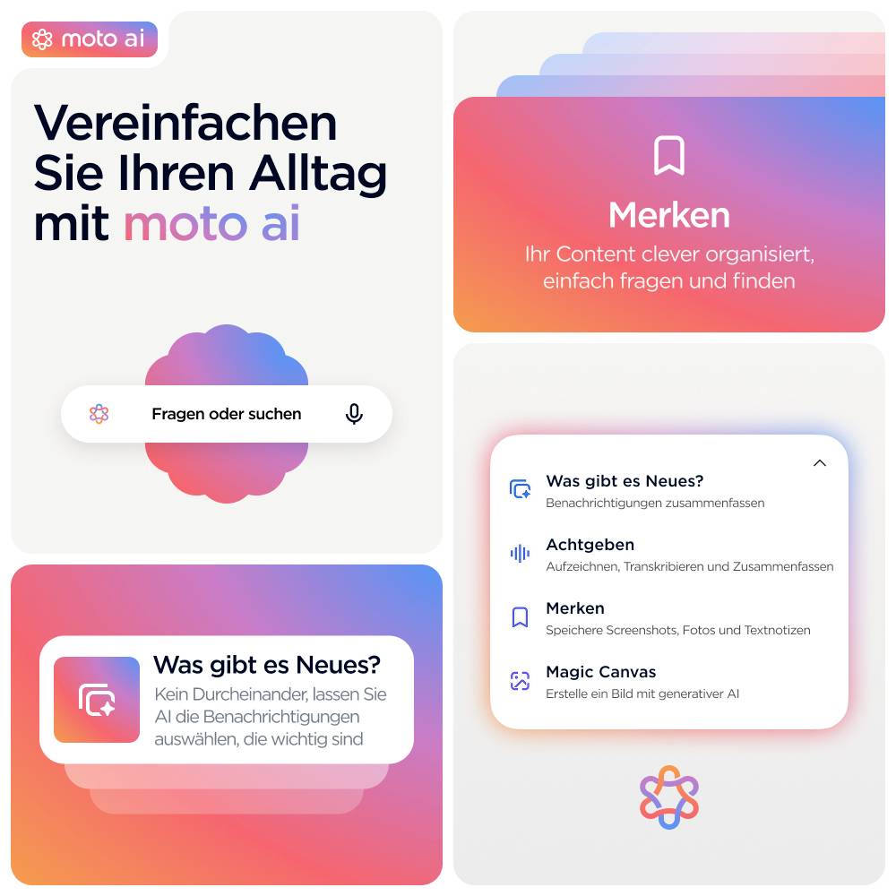 Motorola moto g86 5G 256GB Dunkelgrau EEK A (A - G) 16.9cm (6.67 Zoll) Smartphone