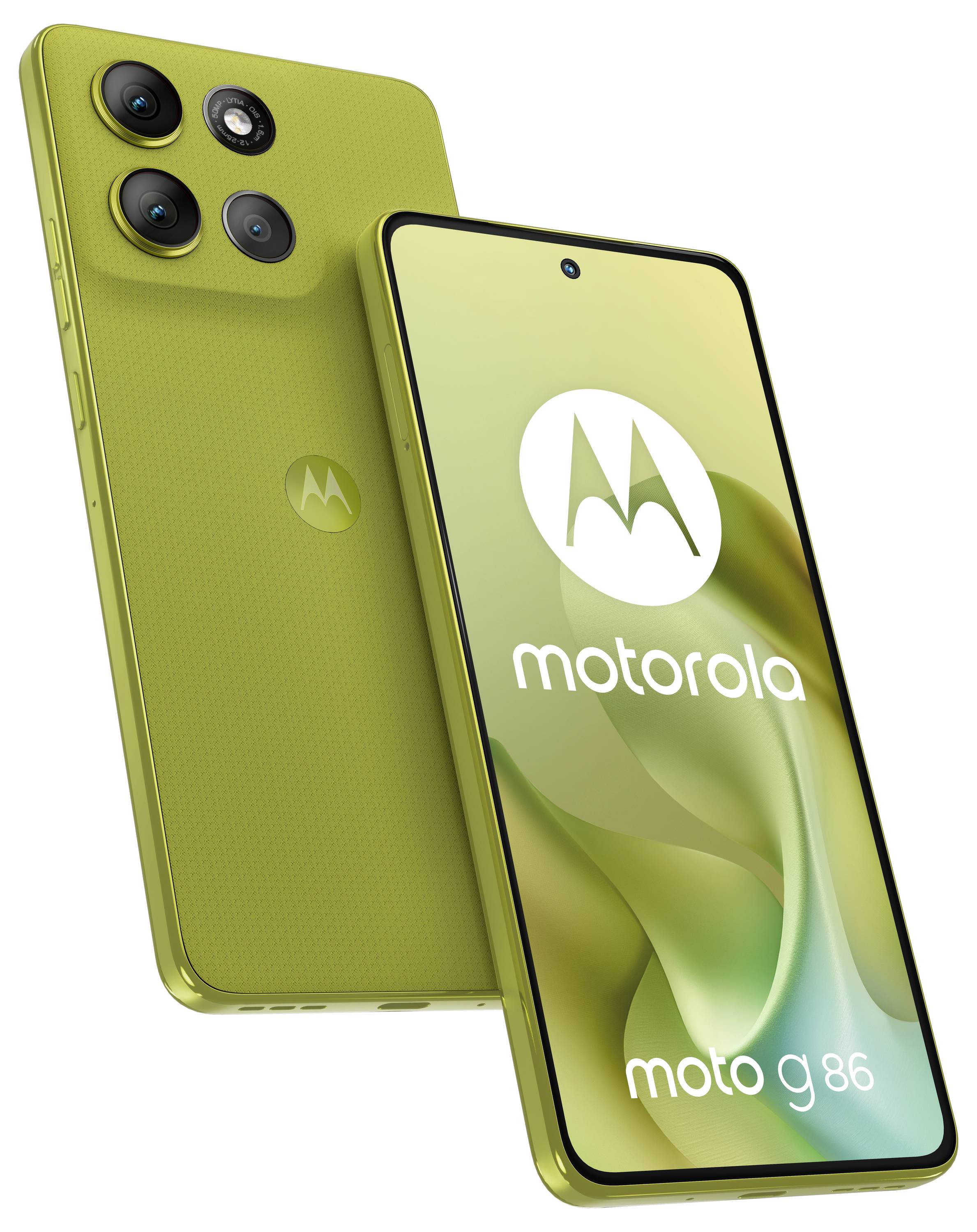 Motorola moto g86 5G 256GB Zypresse EEK A (A - G) 16.9cm (6.67 Zoll) Smartphone