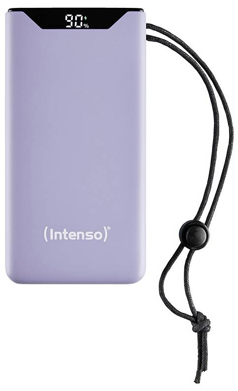 Intenso Power Bank F20000 purple Powerbank 20000 mAh Quick Charge 3.0, USB PD 3.0, PPS LiPo USB-C®, USB-A Violett Statusanzeige
